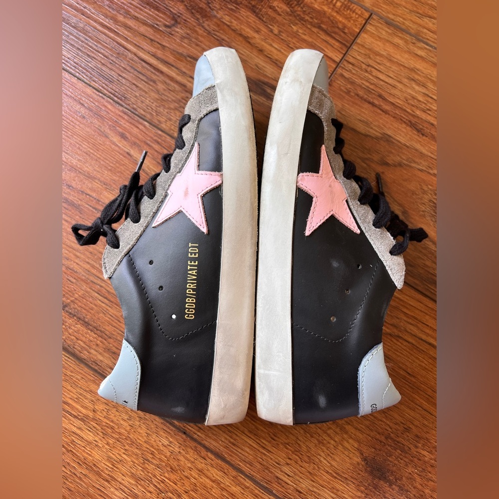 Golden Goose Super Star Navy Pink Lt Blue Sz. 39 8